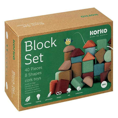 Korko Block Set of 40