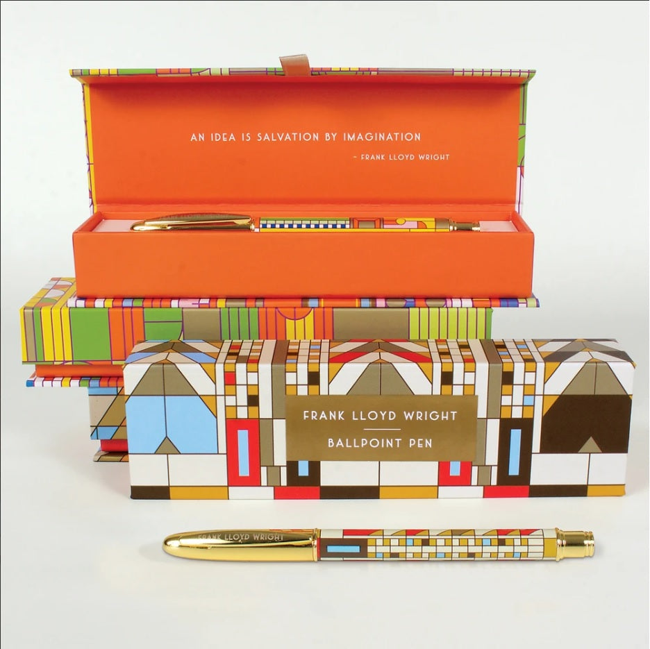 【希少】FRANK LLOYD WRIGHT PILLBOX Frank Lloyd Wright Saguaro Boxed Pen – Fallingwater Museum Store