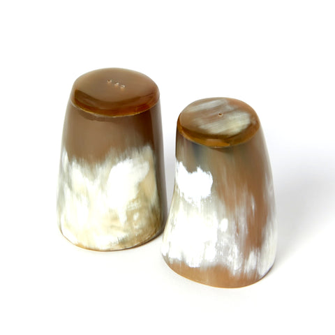Horn Salt & Pepper Set Small