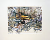 Fallingwater, Winter View Print