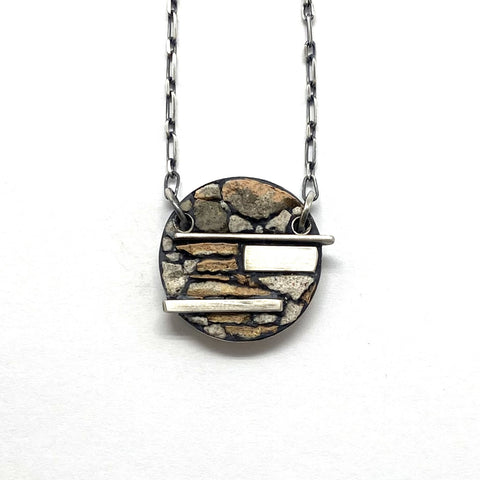 Fallingwater Concrete Pendant Medium