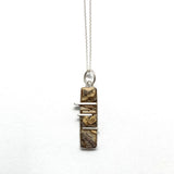 Fallingwater Concrete Pendant Small Rectangle