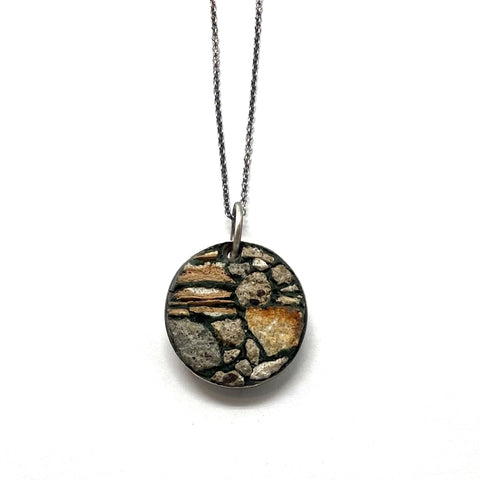 Fallingwater Concrete Pendant Small