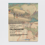 NEW! Frank Lloyd Wright's Fallingwater: A Coloring Book