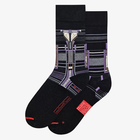Bradley Art Glass Socks Size 9-13.5