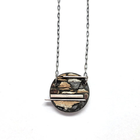 Fallingwater Concrete Pendant Medium