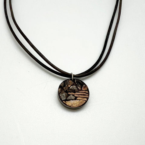 Fallingwater Concrete Pendant Small