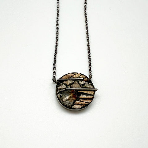 Fallingwater Concrete Pendant Medium