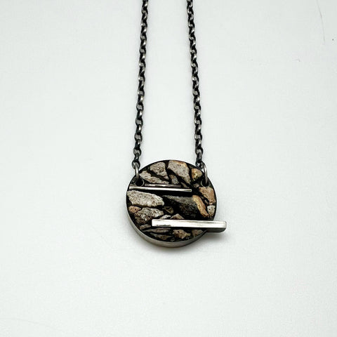 Fallingwater Concrete Pendant Medium