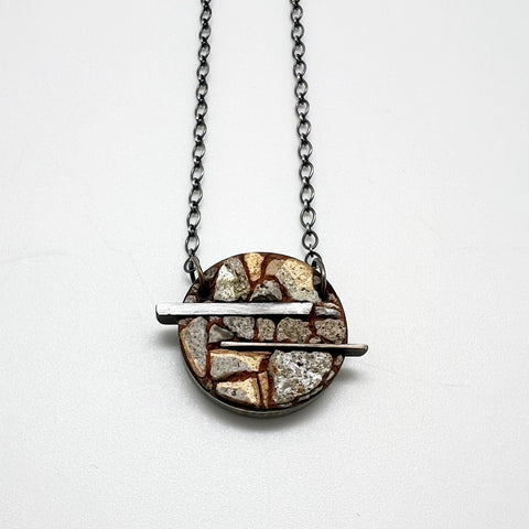 Fallingwater Concrete Pendant Medium