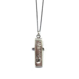Fallingwater Concrete Pendant Small Rectangle
