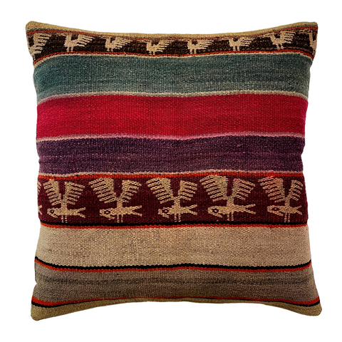 Vintage Pillow with Linen