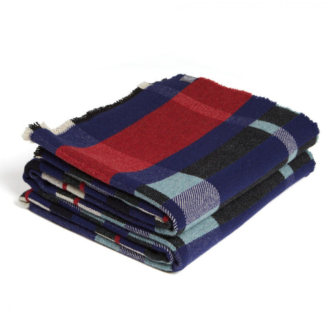 NEW! Stölzl Throw Indigo