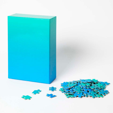 Gradient Puzzle Blue/Green