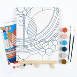 NEW! March Balloons Paint by Numbers Kit