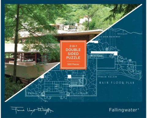 Fallingwater Two-Sided Puzzle