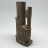 Architectural Vase Double Bronze